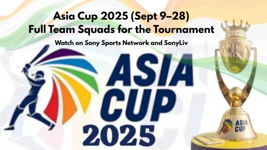 Asia Cup 2025 (Sept 9–28): Complete Player Lists of All Teams
