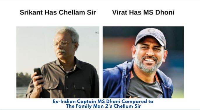Ex Indian Captain MS Dhoni Compared to The Family Man 2's Chellum Sir