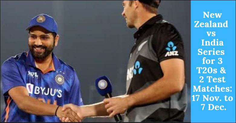 India vs New Zealand series